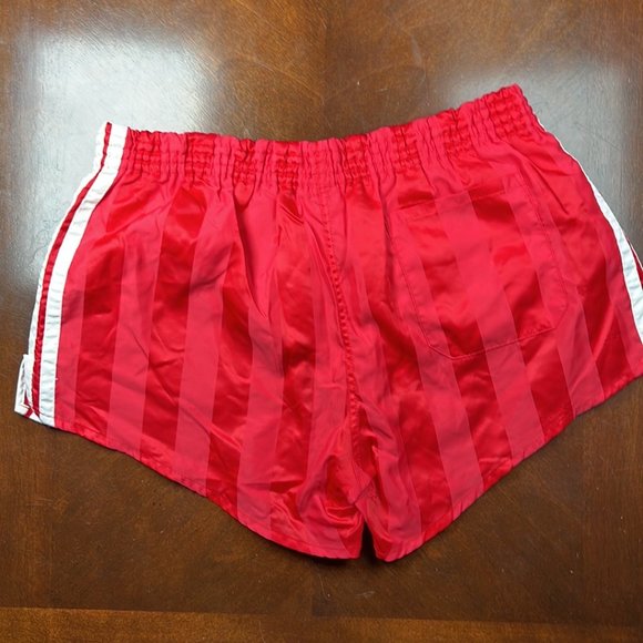 Vintage Red Adidas Soccer Shorts - Picture 2 of 4